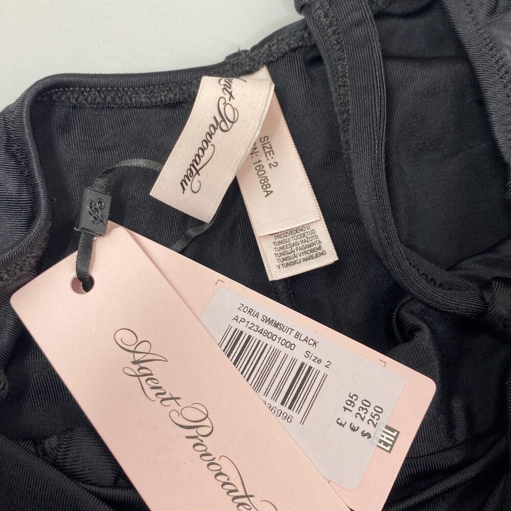 Agent Provocateur Zoria Black Swimsuit NWT - Picture 9 of 12
